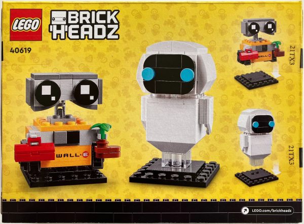 Lego-40619:BrickHeadz Eve & Walle